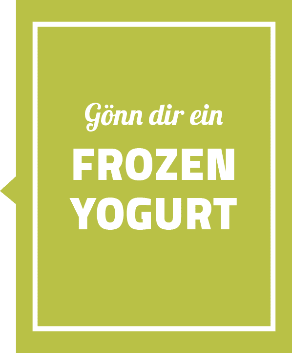 frozen yogurt bestellen
